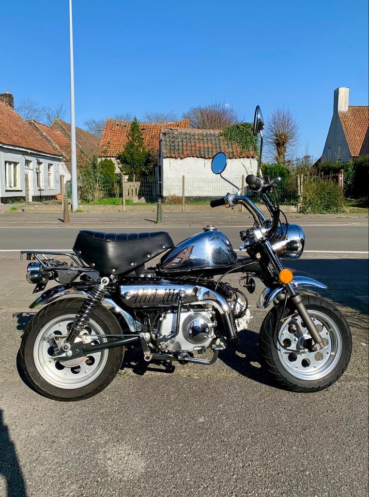 Zhenhua Chrome monkey Klasse B, Vélos & Vélomoteurs, Cyclomoteurs | Marques Autre, Comme neuf, Classe B (45 km/h), Enlèvement