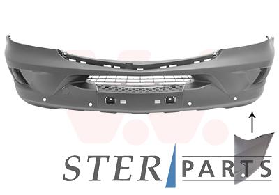 Voorbumper Mercedes Sprinter W906 Face lift A 9068801801, -, Voor, Ophalen of Verzenden, Bumper