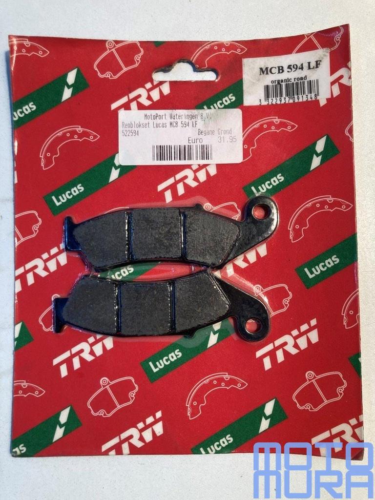 TRW MCB594 remblokken set Honda NSR 250 RVF 400 VFR 750  rem, Motoren, -, -, Nieuw, Ophalen of Verzenden