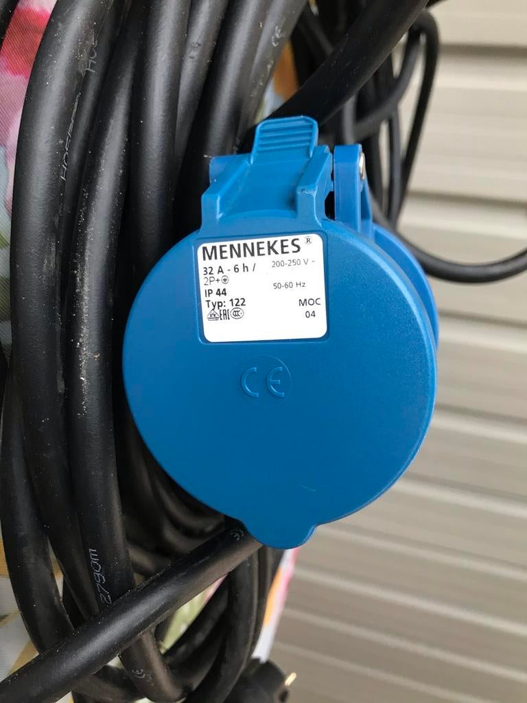 Mennekes Laadkabel 5 meter, Ophalen of Verzenden, Zo goed als nieuw