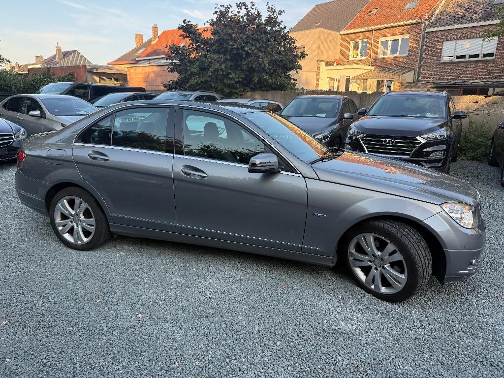 Mercedes C200 jaar 2011 Euro 5**120.000 km*Mercedes carnot*, Euro 5, Zwart, Leder, Bedrijf