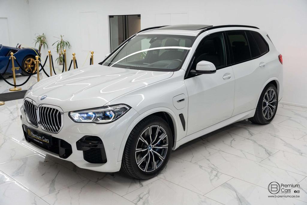 BMW X5 xDrive45e M pro! Laser, massage, acc, hud,Keyless!, Auto's, BMW, Gebruikt, Wit, Bedrijf, 5 zetels