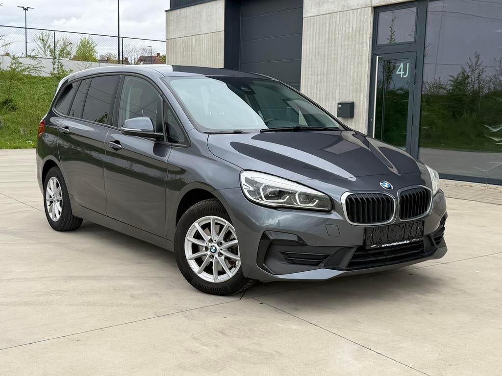 BMW 218iA Gran Tourer AUTOMATIQUE / 7 places, Autos, BMW, Argent ou Gris, Achat, Euro 6, Entreprise