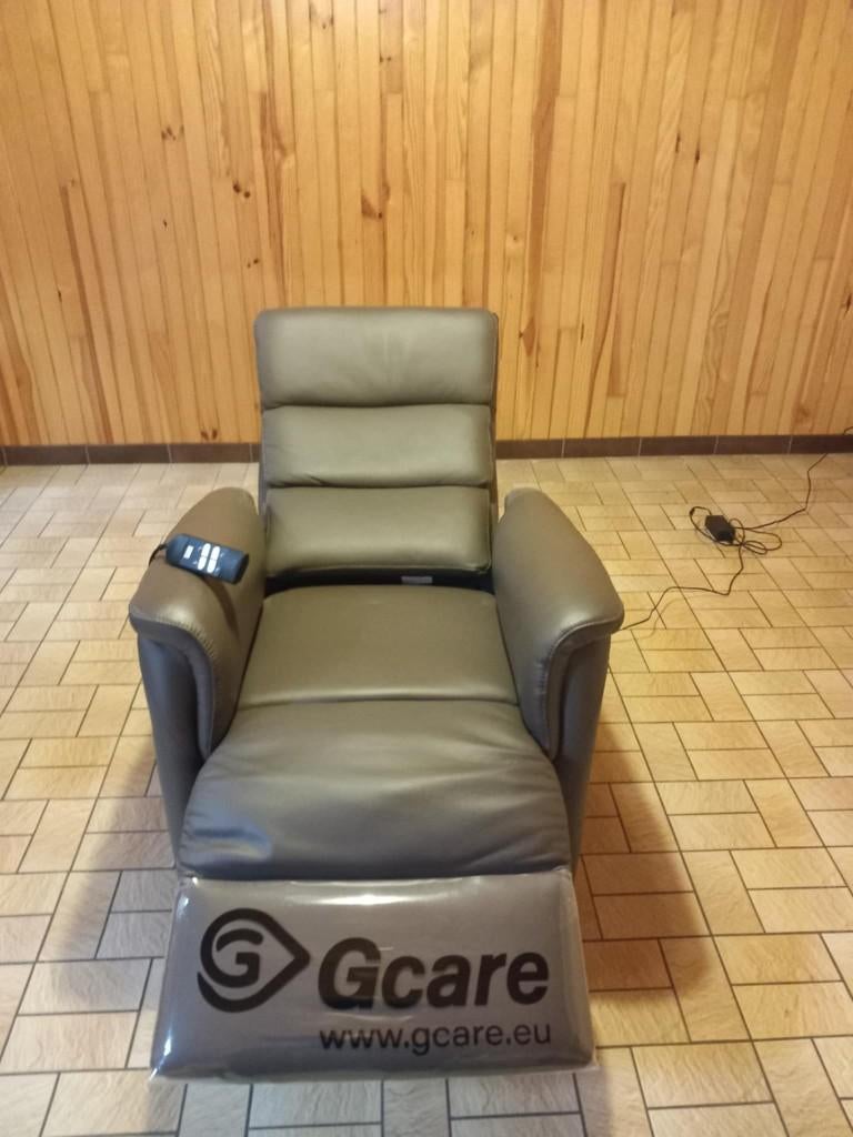 Fauteuil relax électrique, Enlèvement, Comme neuf, Cuir