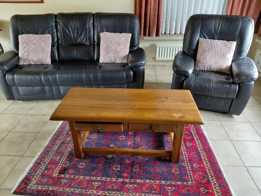 salon, Ophalen, Zo goed als nieuw, Leer