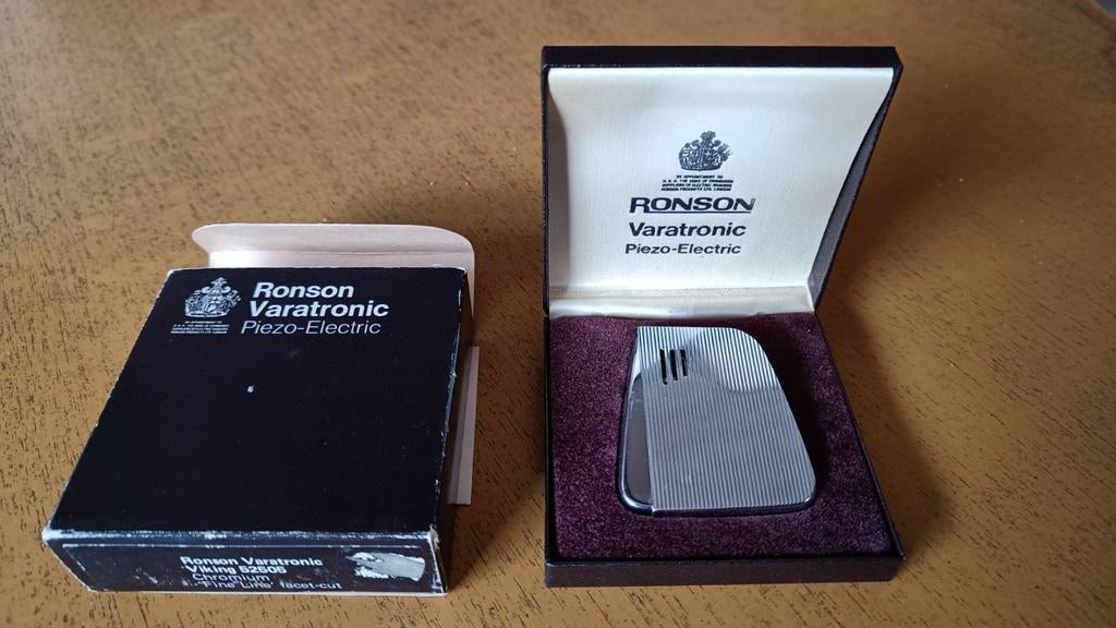 Aansteker Ronson electro, Ophalen, Aansteker