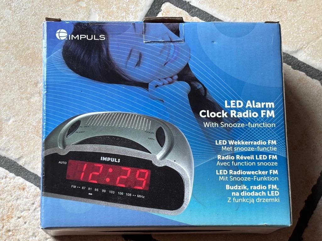 Wekkerradio nog nieuw, Elektronische apparatuur, Wekkers, Ophalen of Verzenden, Nieuw, Digitaal