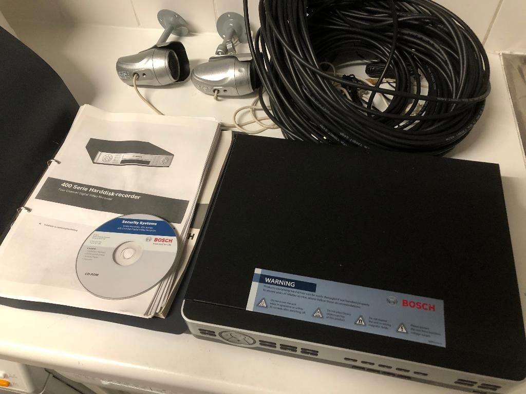 camerabewaking met opnametoestel, Ophalen, Gebruikt, Buitencamera