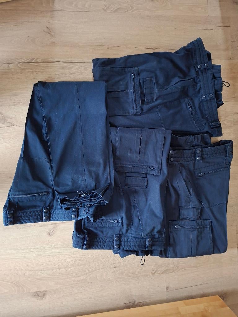 4 pentalons GK voor politiebeveiliging, Kleding | Heren, Ophalen of Verzenden, Gedragen, Blauw