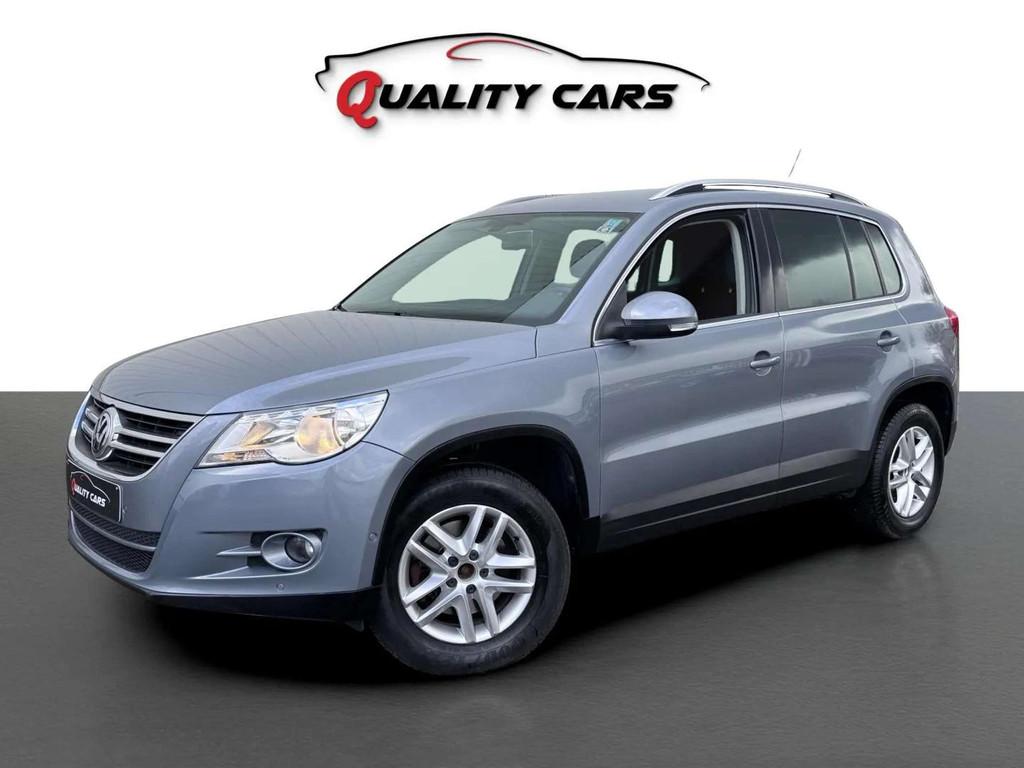 Volkswagen Tiguan 2.0 CR TDI | 140 PK | 4X4 | AUTOMAAT | 173, Auto's, Automaat, Euro 5, Gebruikt, Zwart