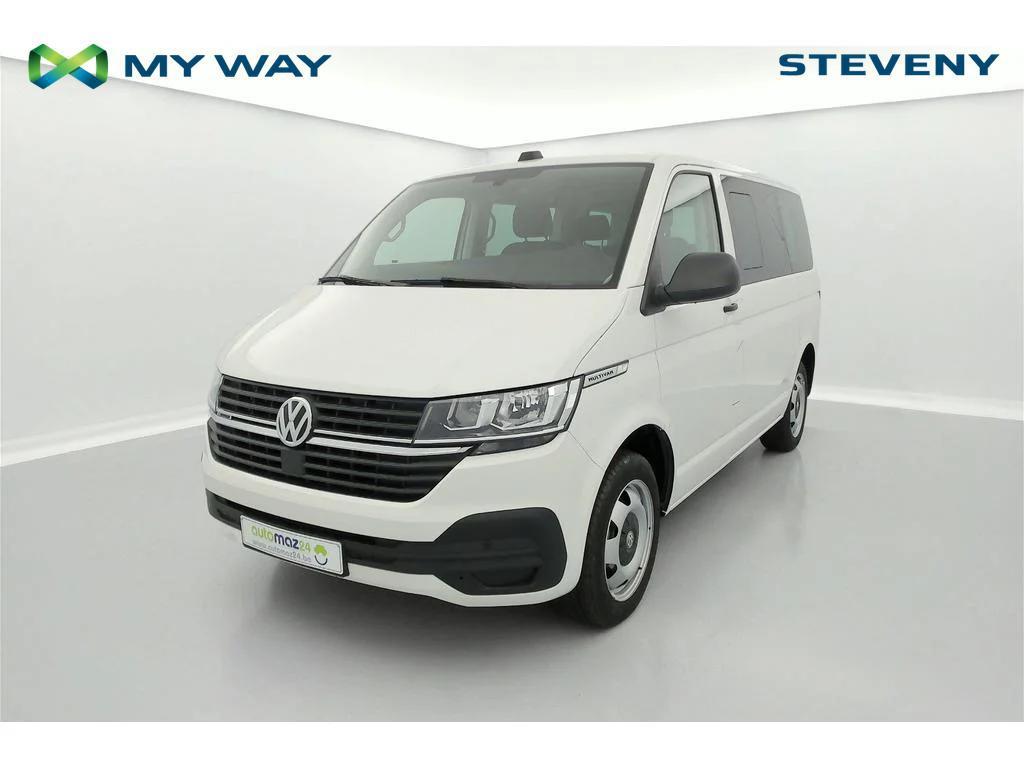 Volkswagen Multivan T6.1 2.0 TDi SCR Highline (EU6AP), Auto's, Volkswagen, Automaat, Monovolume, Wit, Diesel
