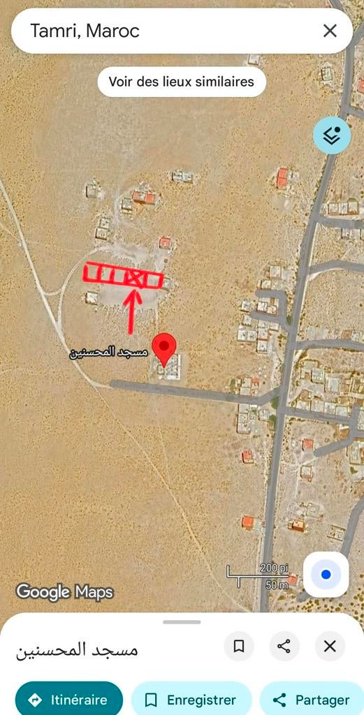 Terrain à Agadir - Tamri – 150 m², Immo