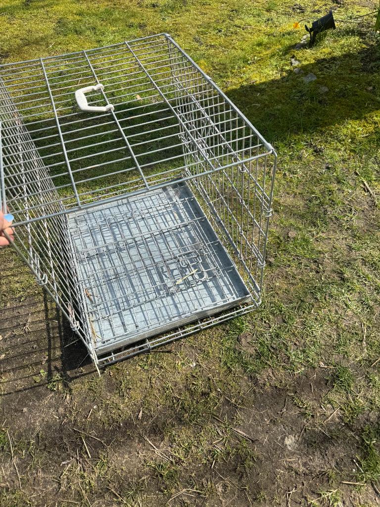 Kleine honden bench, Dieren en Toebehoren, Ophalen, Gebruikt