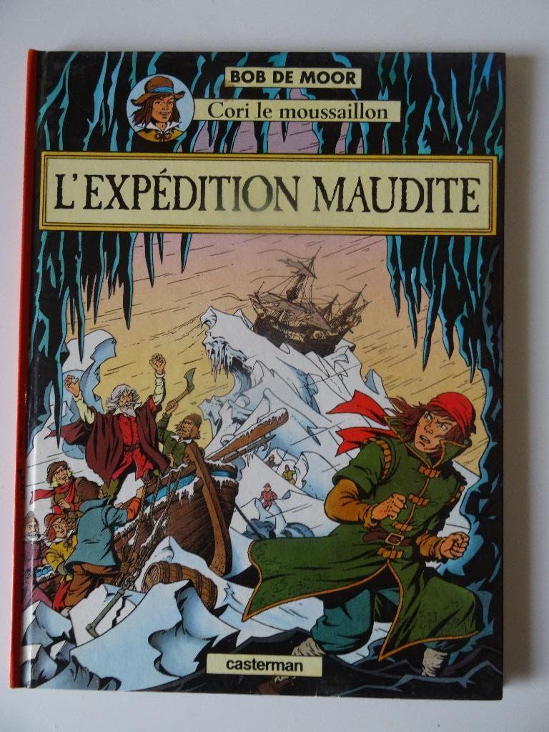 Cori T4 De vervloekte expeditie -B de Moor EO Casterman 1987, Boeken, Stripverhalen, Eén stripboek, Bob de Moor, Ophalen of Verzenden