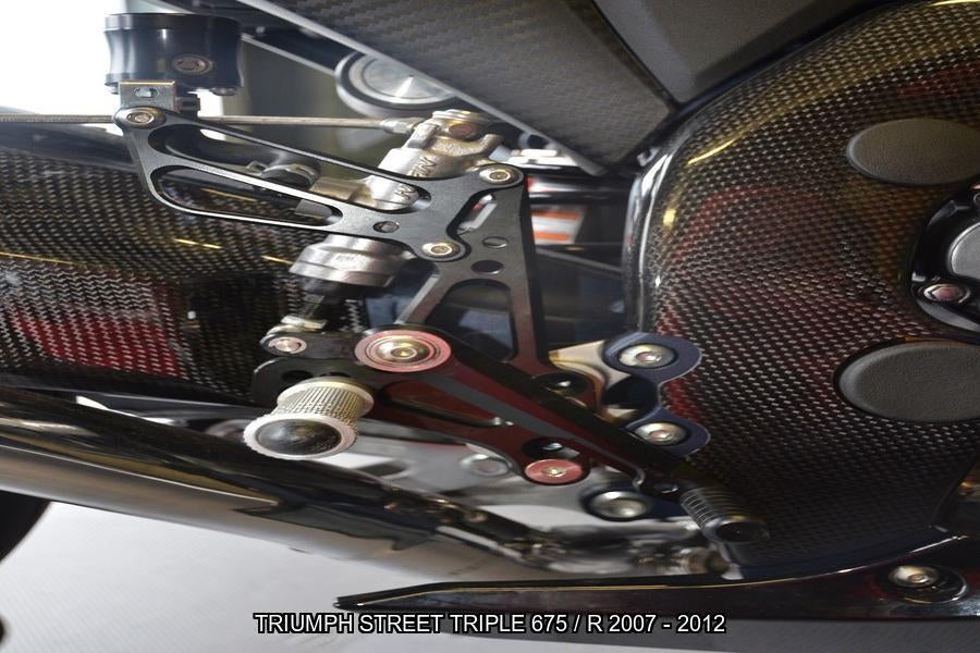 Commandes Reculées TRIUMPH STREET TRIPLE 675 / R 2007 - 2012, Motos, Enlèvement ou Envoi, Neuf