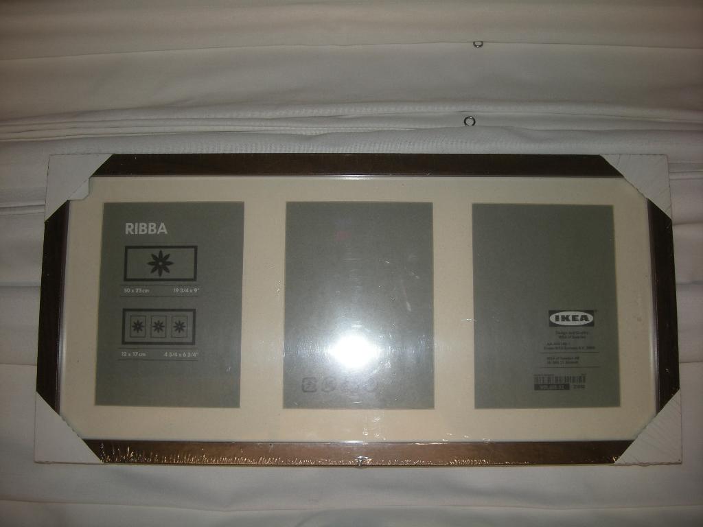 IKEA Ribba fotolijst 3 foto's - NIEUW, Enlèvement ou Envoi, Neuf