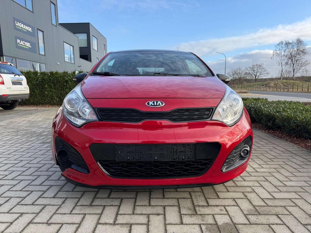 Kia Rio 1.2 Benzine / Uit Overname, Auto's, Kia, Euro 5, Stof, Gebruikt, Zwart