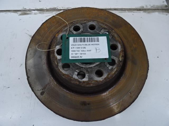 FREIN DISQUE AVANT Volkswagen Golf VI (5K1), Autos : Pièces & Accessoires, Freins & Transmission, Volkswagen, Utilisé