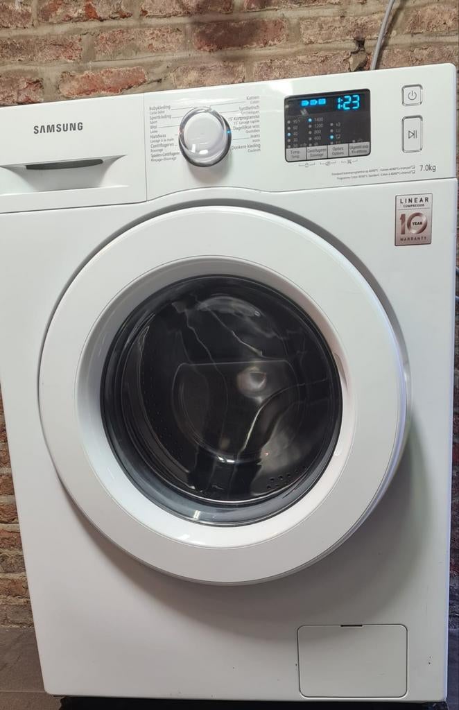 Machine à laver Samsung Ecobubble, Enlèvement