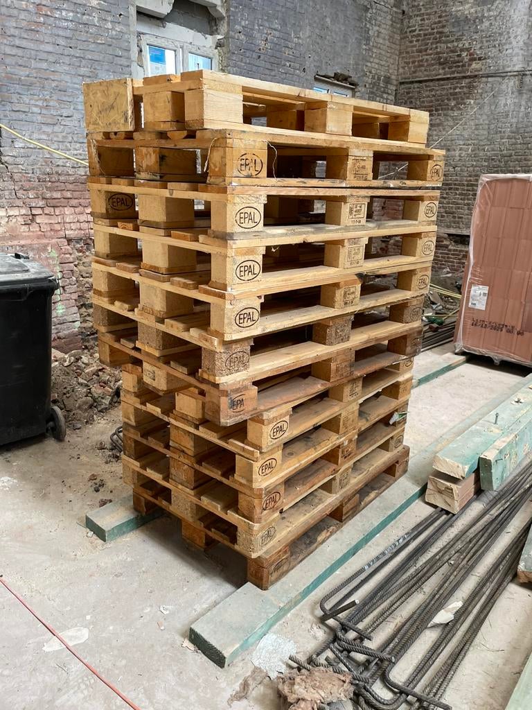 Palette a vendre à l’unité, Bricolage & Construction, Bois & Planches, Enlèvement ou Envoi, Comme neuf, Palette