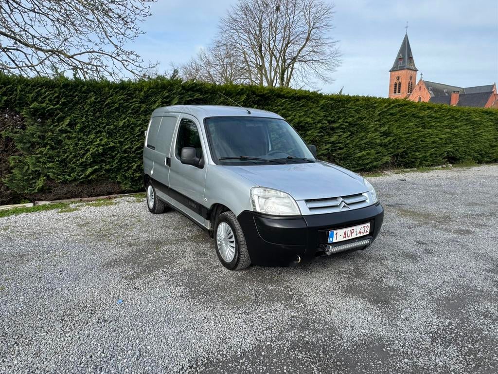 Citröen Berlingo Hdi lichte vracht met keuring, Autos, Argent ou Gris, Attache-remorque, Boîte manuelle, Noir