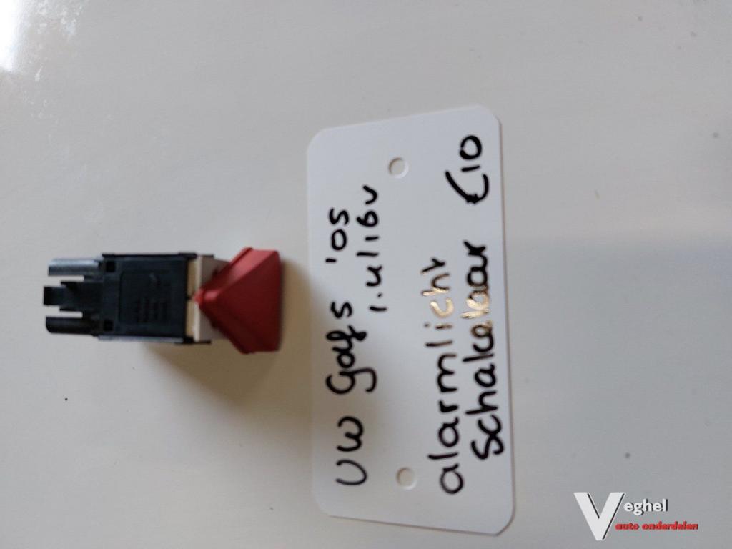 VW Golf 5 1.4/16v alarmlichtschakelaar '05, Gebruikt, -, -, Ophalen of Verzenden