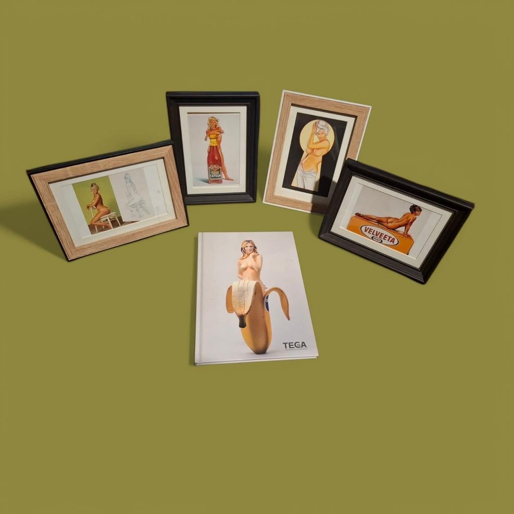 biografie Mel Ramos, Enlèvement ou Envoi