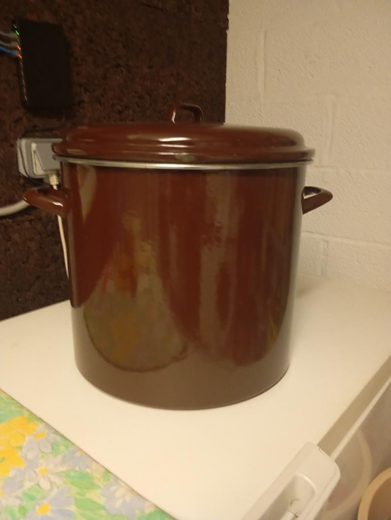 Marmite à stériliser, Maison & Meubles, Cuisine | Casseroles & Poêles, Utilisé, Casserole, Bidon ou Boîte, Plaque céramique, Enlèvement