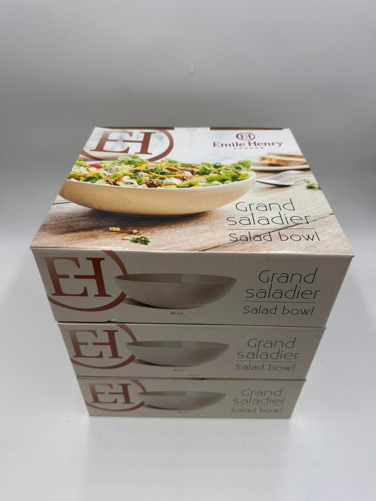 Saladiers emile henry, Maison & Meubles, Cuisine | Vaisselle, Enlèvement ou Envoi, Comme neuf