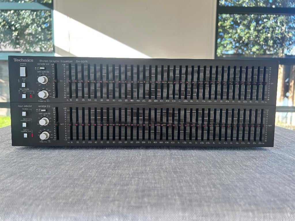 Technics SH-8075 – High‑End Grafische Equalizer, Audio, Tv en Foto, Versterkers en Ontvangers, Zo goed als nieuw, Ophalen, Overige merken