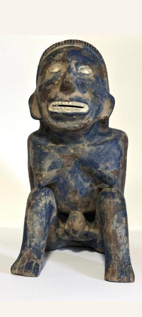 Pre columbiaans beeld terracotta, Enlèvement