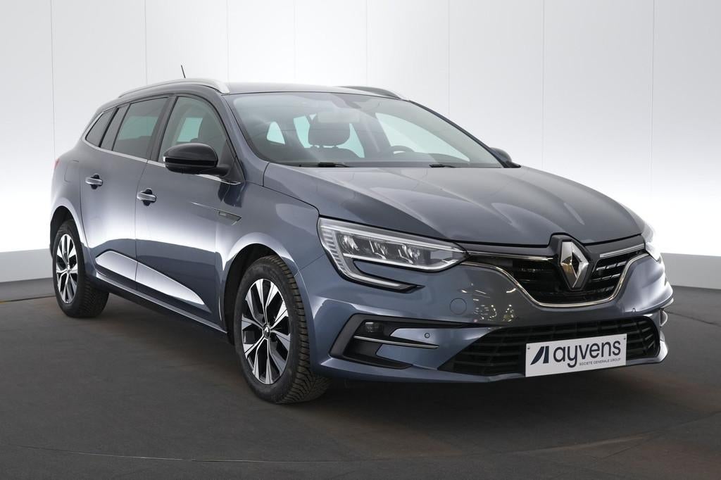 (2BQX992) RENAULT MEGANE GRANDTOUR, Argent ou Gris, Euro 6, Entreprise, 5 portes