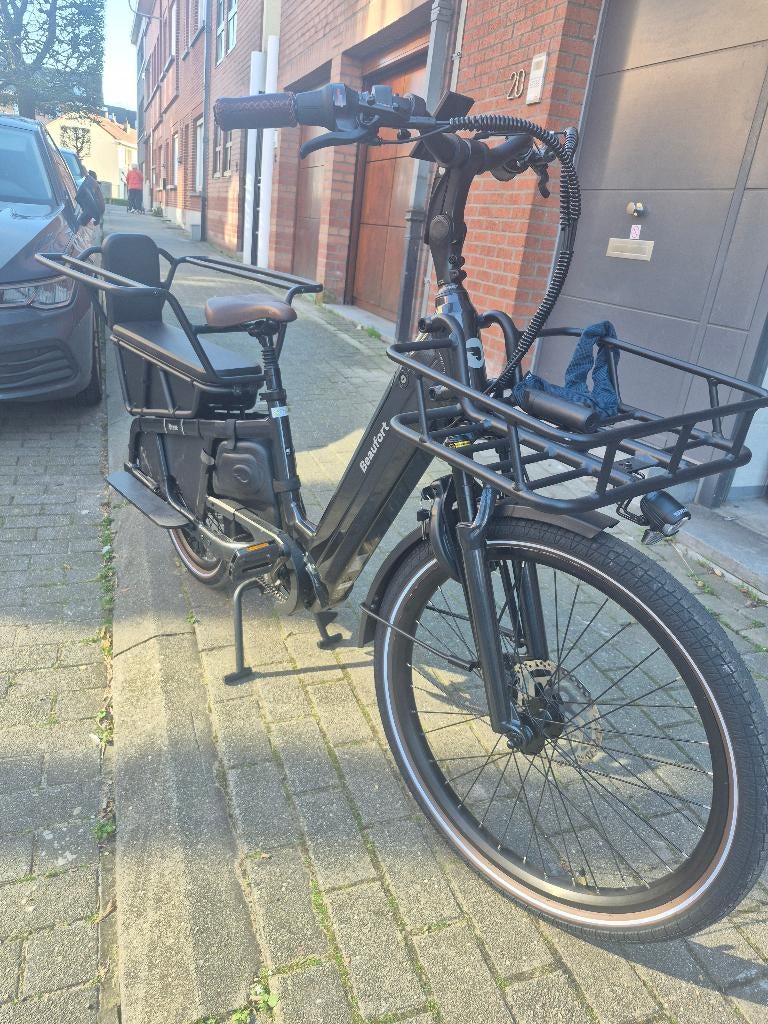 Vélo cargo électrique Beaufort – État neuf – 45 km, Vélos & Vélomoteurs, Vélos électriques, Enlèvement, Comme neuf, Autres marques