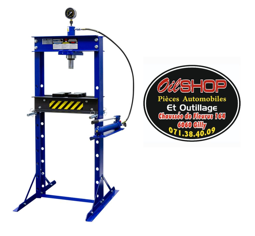 Presse hydraulique manuelle d'atelier 20 tonnes, Enlèvement, Neuf