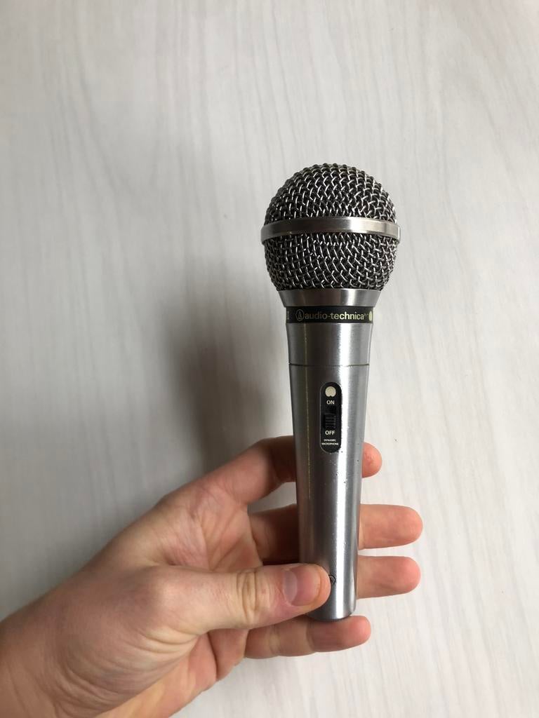 Audio Technica microfoon, Musique & Instruments, Microphones, Enlèvement, Utilisé, Micro chant