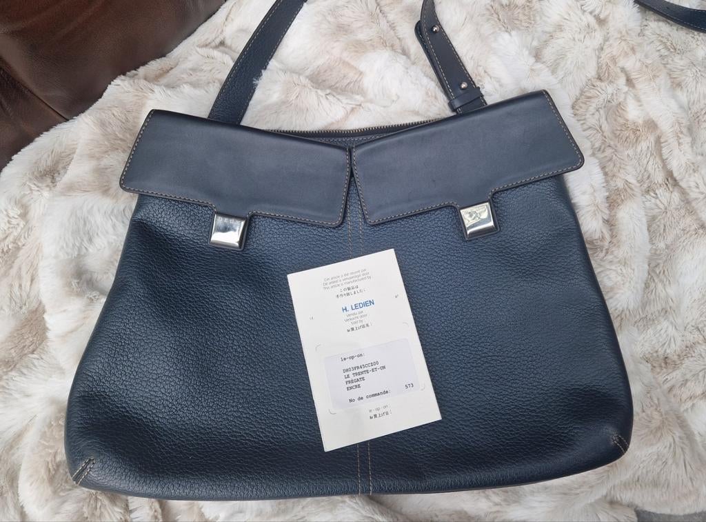 Prachtige handtas Deux van Delvaux met certificaat, Ophalen of Verzenden, Handtas