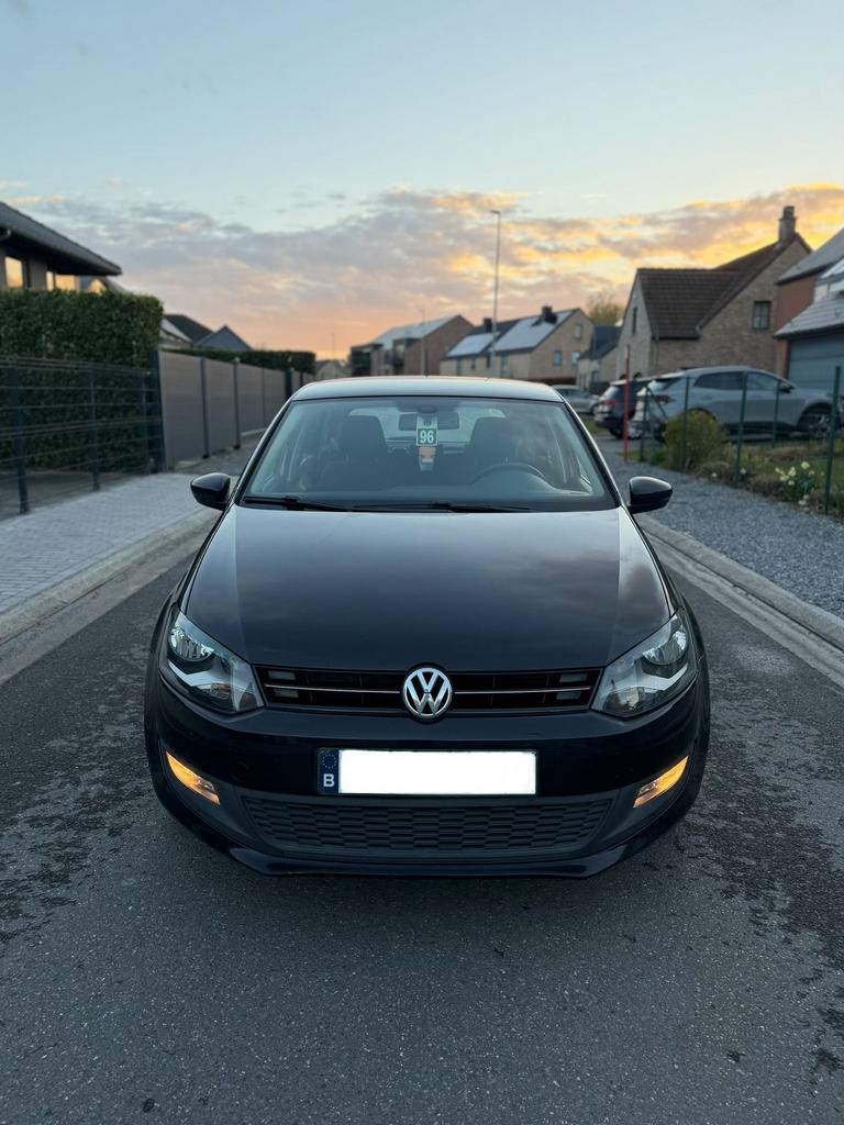Volkswagen Polo 6R, Auto's, Euro 5, Zwart, Bedrijf, Handgeschakeld