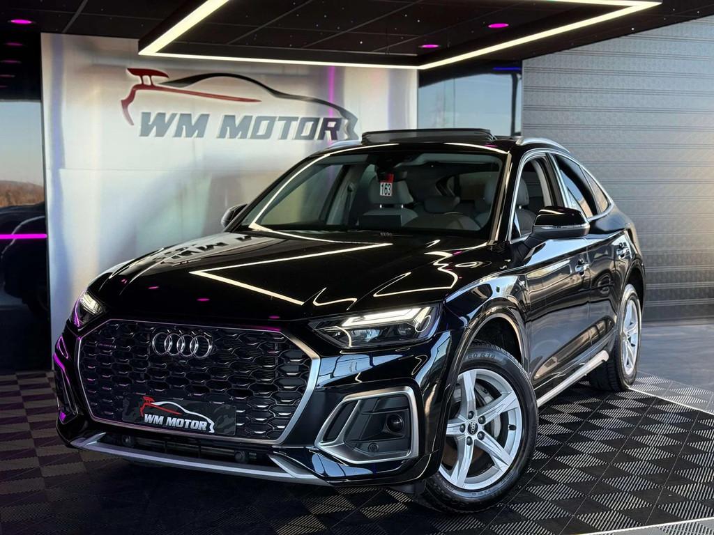 Audi Q5 Q5 Sportback PHEV 50 TFSIe Quattro S line S tronic, Auto's, Audi, Automaat, Gebruikt, Euro 6, 4 cilinders