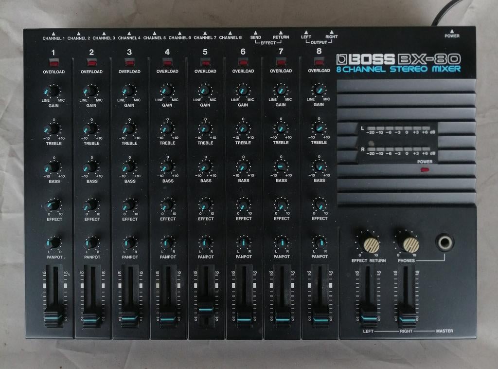 Stereo mengpaneel - Versterker - Effect module., Muziek en Instrumenten, Ophalen