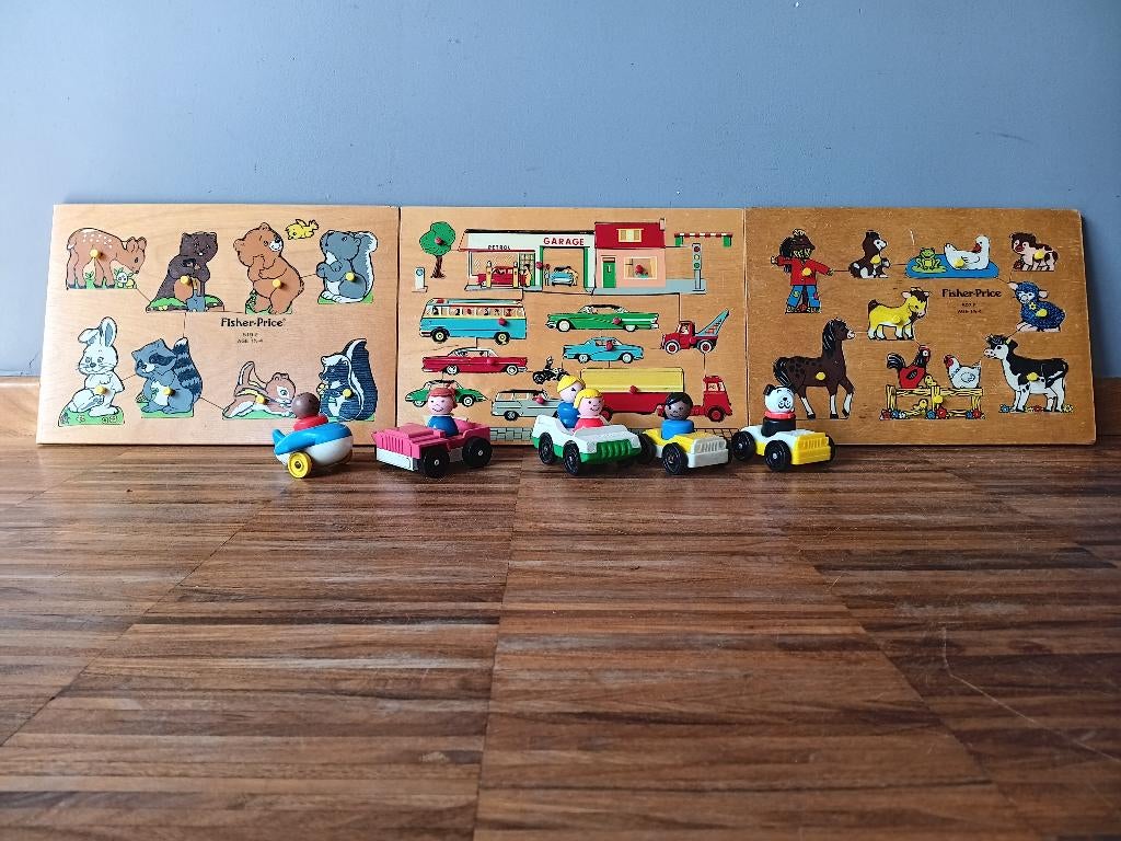 Set Fisher Price, Kinderen en Baby's, Speelgoed | Fisher-Price, Gebruikt, Auto of Voertuig, Ophalen of Verzenden