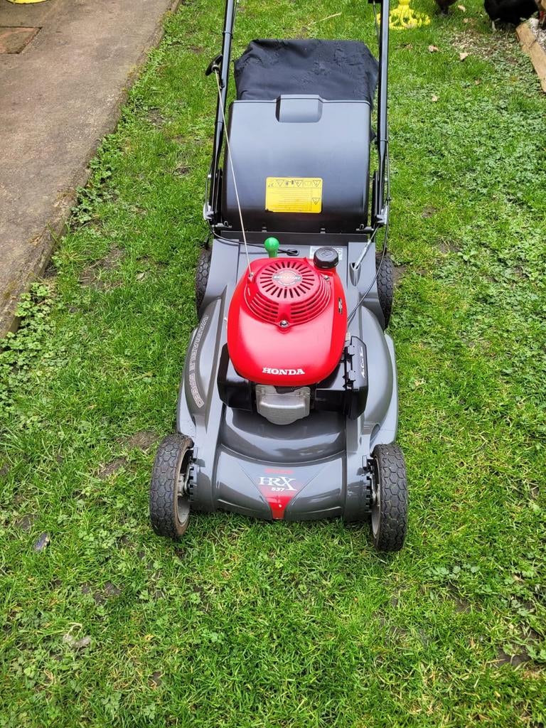 Tondeuse Honda HRX 537 Smart drive, Enlèvement, Bac de ramassage