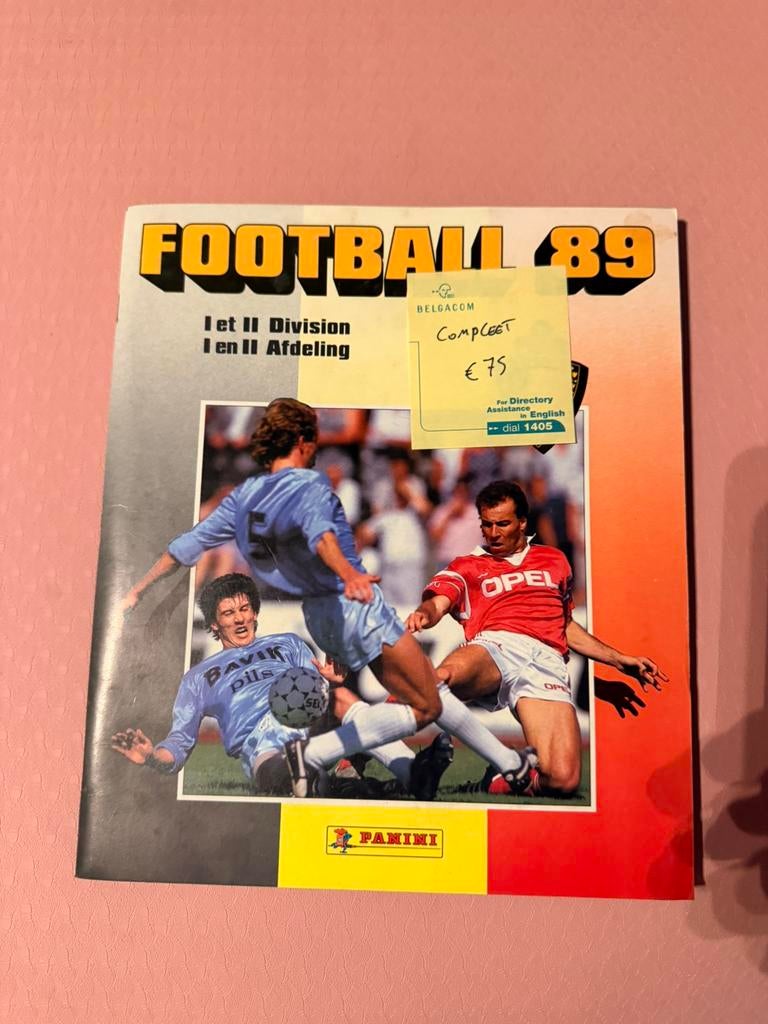 Panini albums te koop, Ophalen, Zo goed als nieuw