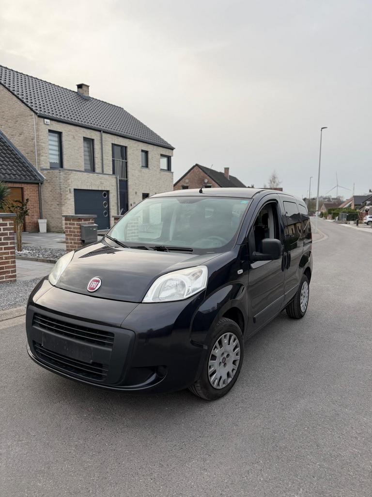 Fiat Qubo, Auto's, Fiat, Euro 6, Zwart, Bedrijf, Handgeschakeld