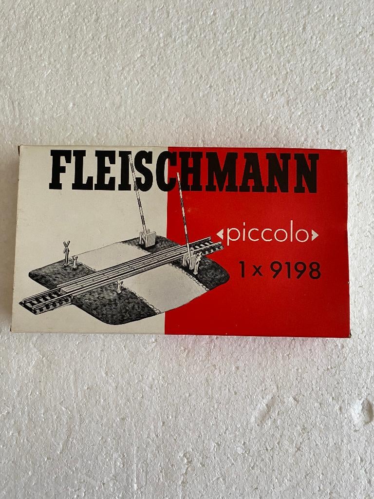 FLEISCHMANN PICCOLO - OVERWEG, Gelijkstroom, Verzenden, Fleischmann, Nieuw