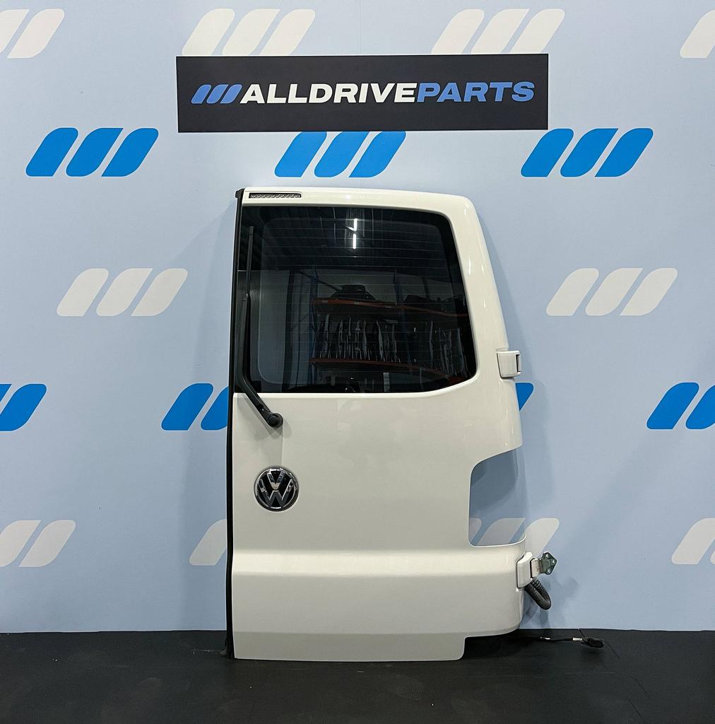 VW Transporter T6 achterdeur rechts LB9A wit 7H0827092AQ, Auto-onderdelen, Gebruikt, -, Deur, -