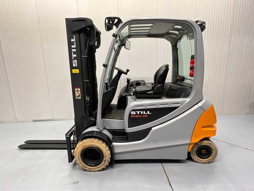 Still - RX60-35 Vorkheftruck Triplex- Freelift - accu bj. 20, Zakelijke goederen, Elektrisch, Heftruck, Still
