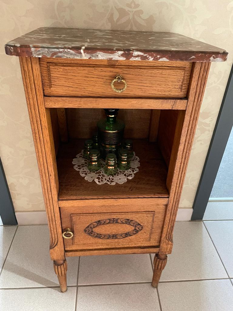 bijzetkastje/nachtkastje, Ophalen