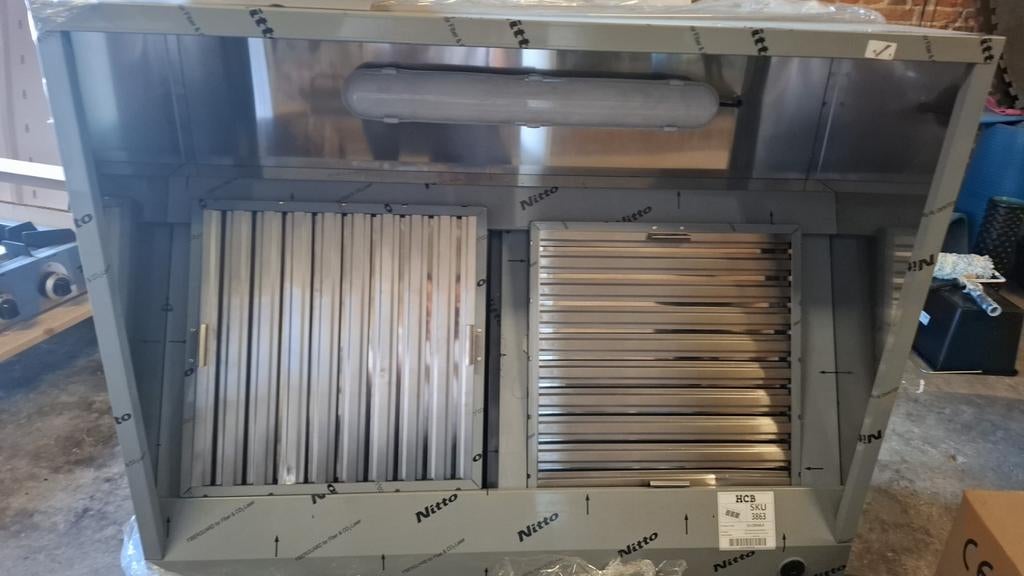 Hotte neuve sans moteur 120cm!!, Enlèvement, Neuf, dans son emballage