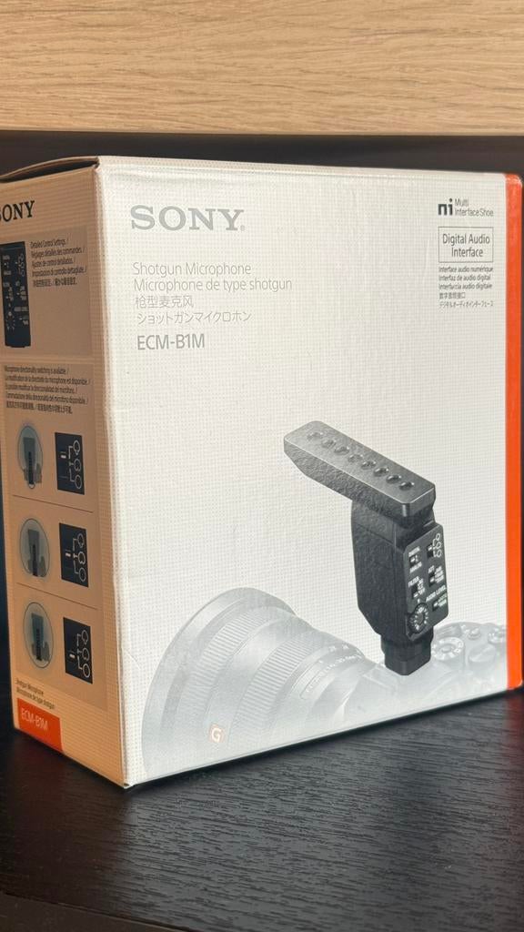 Sony ECM-B1M microfoon, Ophalen, Zo goed als nieuw