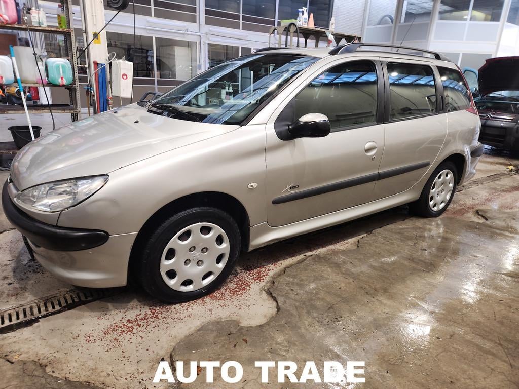 Peugeot 206 1.6 Diesel | Airco | EXPORT, Autos, Argent ou Gris, 50 kW, Entreprise, Boîte manuelle